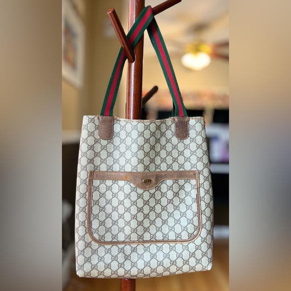 GUCCI canvas tote - Picture 4 of 12